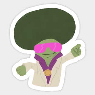 The Walking Dead Disco Broccoli Sticker